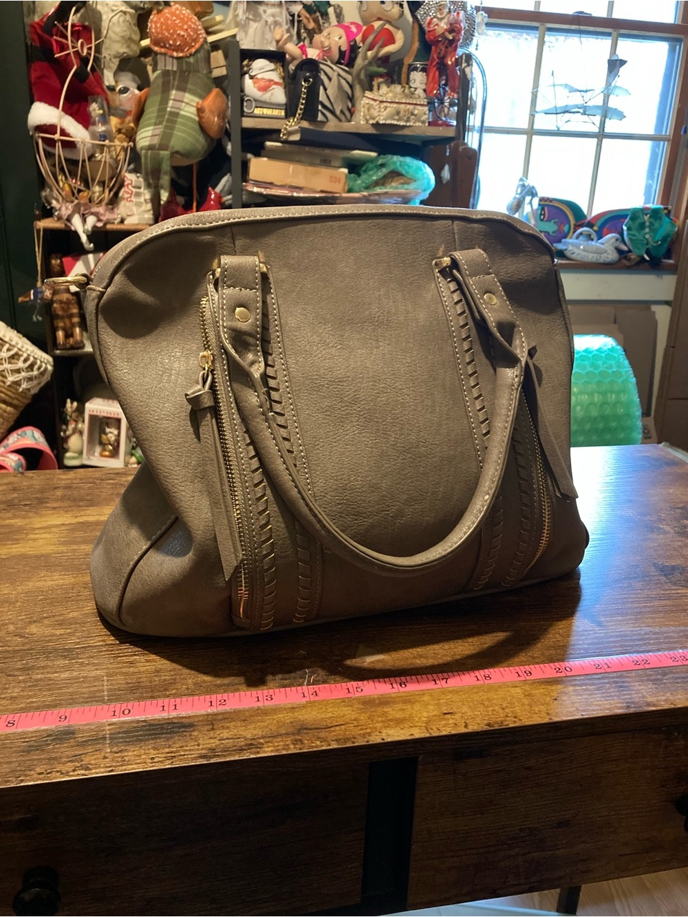 Sashi & Sofi vegan leather satchel bag